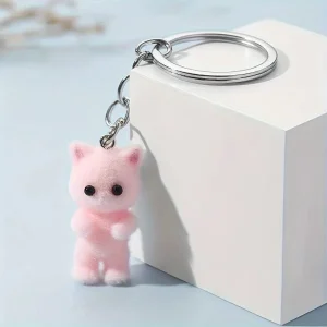 Portachiavi Gatto e Orso